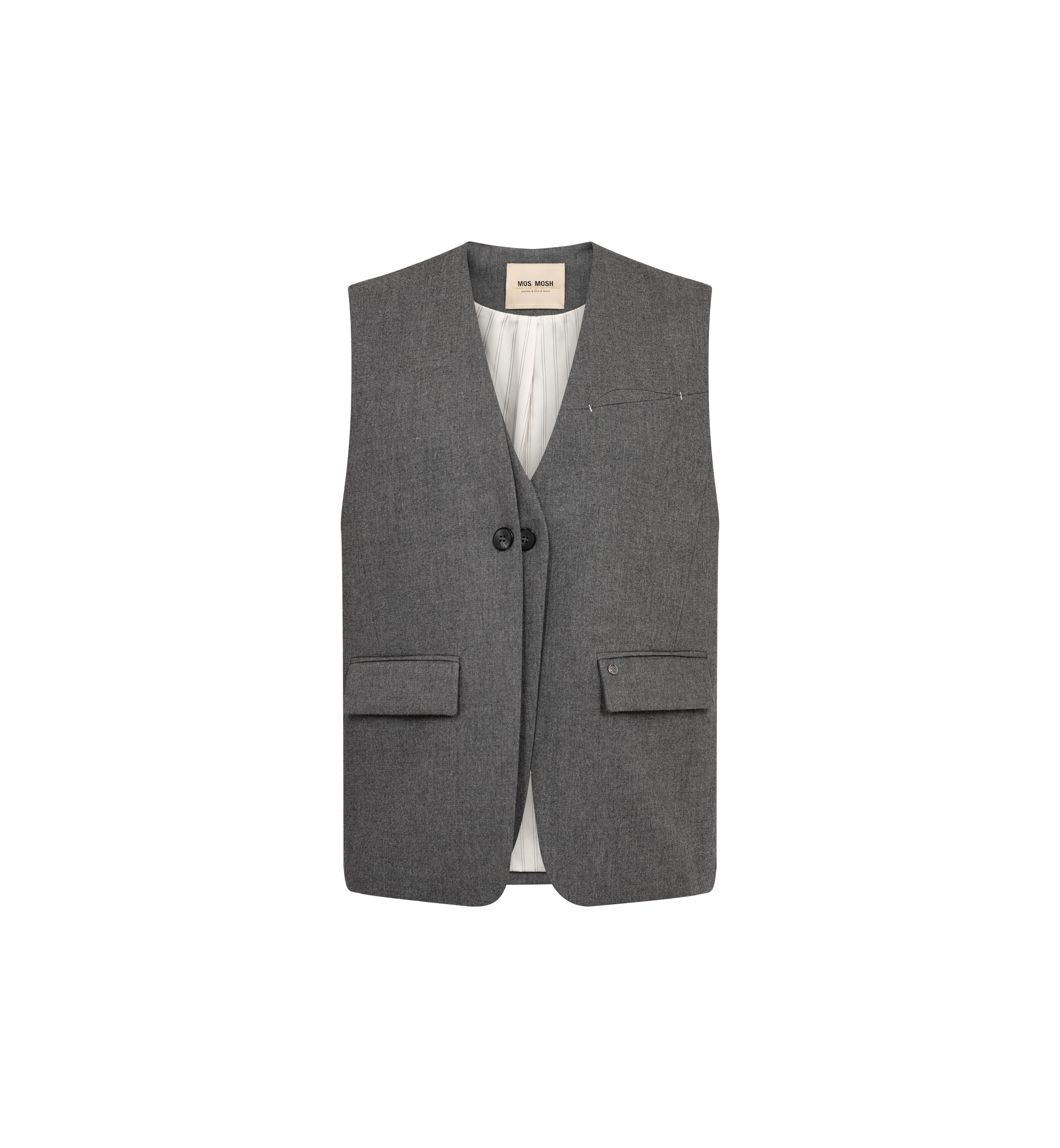 Packshot / Grey Melange / Front