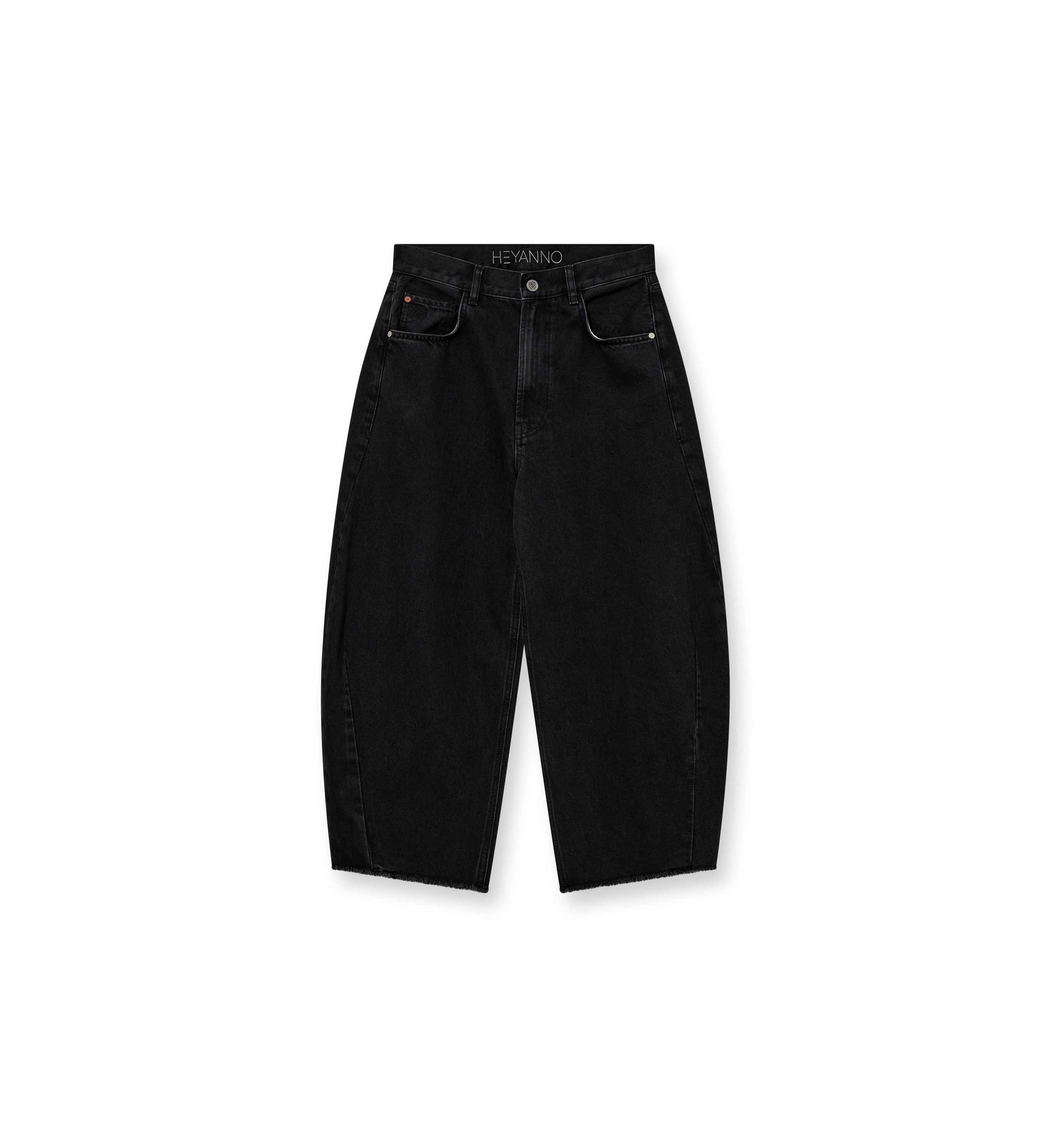 Packshot / Black Denim / Front