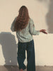 Modelshot / Dark Blue Denim / Detail